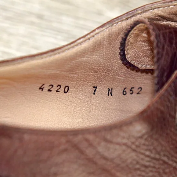 * NEW * $525 GRAVATI Arthur Beren Women's 7 N Narrow 4220 * add $15 Trees